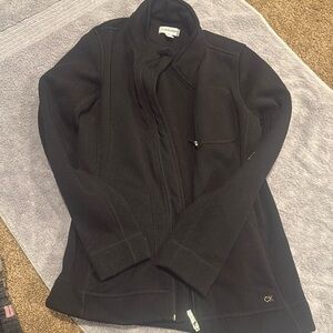 Calvin Klein women’s size S black zip up